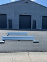 Support pour toiture plate 10 panneaux