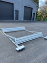 Support pour toiture plate 10 panneaux