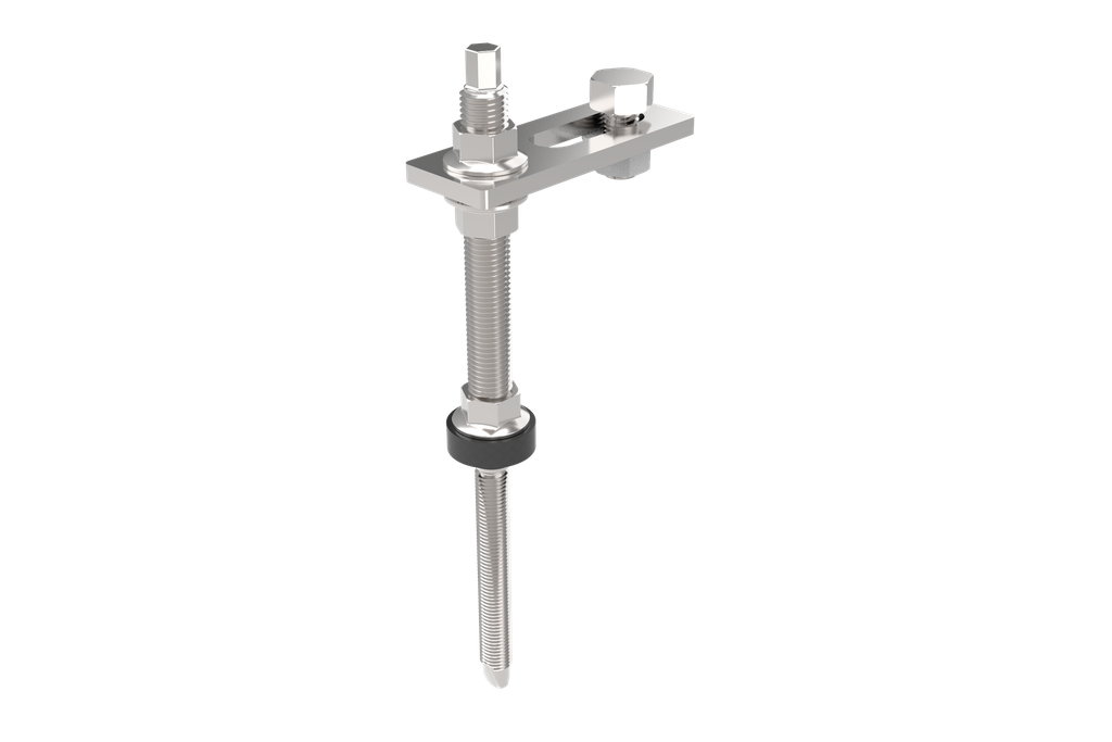 Pattes de fixation hangard